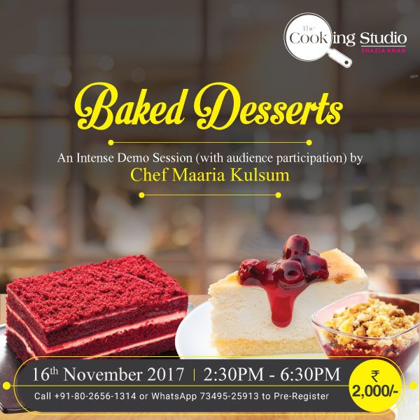 Baked Desserts