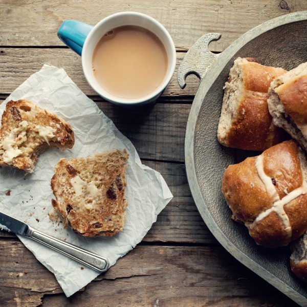 Easter Special:  Hot cross buns (Find bonus recipe)